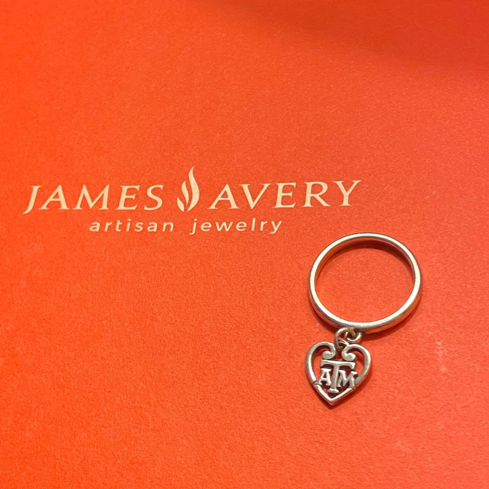 Retired Texas AM Dangle ring